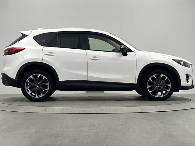 マツダ ＣＸ－５ XD Lパッケージ 大阪府 2015(平27)年 2.8万km クリスタルホワイトパールマイカ 純正SDナビ/【BT/フルセグテレビ/USB/AUX/DVD]/BOSEスピーカー/バックカメラ/ＥＴＣ/ブラインドスポットモニター/衝突被害軽減システム/コーナーセンサー　後ろ/レーンキープアシスト/クルーズコントロール/アイドリングストップ/オートライト/パワーシート　D+N席/シートヒーター　D+N席/純正19インチアルミホイール/純正フロアマット/スペアキー