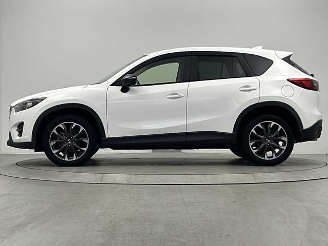 マツダ ＣＸ－５ XD Lパッケージ 大阪府 2015(平27)年 2.8万km クリスタルホワイトパールマイカ 純正SDナビ/【BT/フルセグテレビ/USB/AUX/DVD]/BOSEスピーカー/バックカメラ/ＥＴＣ/ブラインドスポットモニター/衝突被害軽減システム/コーナーセンサー　後ろ/レーンキープアシスト/クルーズコントロール/アイドリングストップ/オートライト/パワーシート　D+N席/シートヒーター　D+N席/純正19インチアルミホイール/純正フロアマット/スペアキー