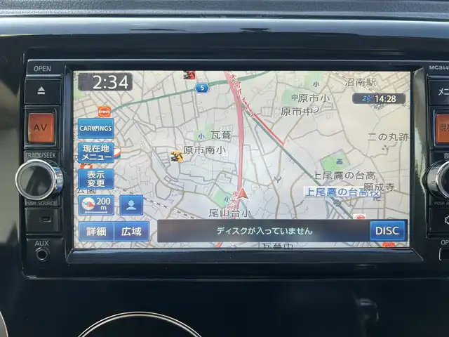 日産 デイズ ハイウェイスターX 埼玉県 2014(平26)年 7.9万km クールシルバー 純正ナビ（CD、DVD、BT、AMFM）/バックカメラ/前方ドライブレコーダー/プッシュスタート/スマートキー/ドアバイザー/アイドリングストップ/保証書/車両/ナビ取扱説明書