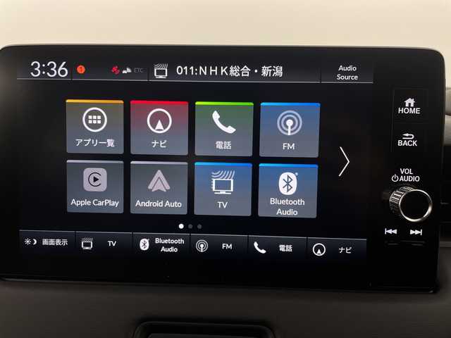 ホンダ ヴェゼル ハイブリッド e:HEV Z 新潟県 2025(令7)年 0.1千km クリスタルブラックパール ホンダセンシング/純正ナビ/　Bluetooth/フルセグTV/AndroidAuto/AppleCarPlay/バックカメラ/パワーバックドア/レーダークルーズコントロール/LEDオートライト/ハーフレザーシート/シートヒーター/純正18インチアルミホイール/パドルシフト/ブラインドスポットモニター/シーケンシャルウィンカー/ワイヤレス充電器/ステアリングヒーター