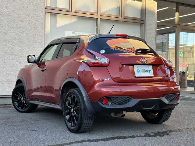 日産 ジューク 16GT ドレスアップ 大阪府 2018(平30)年 6.4万km プレミアムサンフレアオレンジ/ダークメタルグレー 2トーン ワンオーナー/SDナビ フルセグTV CD DVD BT/アラウンドビューモニター/HIDオートヘッドライト/フォグライト/ターボ車/スマートキー 2個/ETC/衝突被害軽減ブレーキ/レーンアシスト/横滑り防止/ステアリングリモコン/W サイド カーテン エアバッグ/保証書 取説 ナビ取説/禁煙車