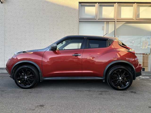 日産 ジューク 16GT ドレスアップ 大阪府 2018(平30)年 6.4万km プレミアムサンフレアオレンジ/ダークメタルグレー 2トーン ワンオーナー/SDナビ フルセグTV CD DVD BT/アラウンドビューモニター/HIDオートヘッドライト/フォグライト/ターボ車/スマートキー 2個/ETC/衝突被害軽減ブレーキ/レーンアシスト/横滑り防止/ステアリングリモコン/W サイド カーテン エアバッグ/保証書 取説 ナビ取説/禁煙車
