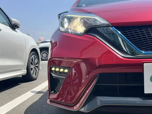 日産 ノート e－パワー ニスモ 香川県 2018(平30)年 4.3万km ガーネットレッド 登録時走行距離：42791km/ディーラー純正ナビ/　CD DVD BT フルセグTV/バックカメラ/エマージェンシーブレーキ/レーンキープアシスト/ETC/ドライブレコーダー/アイドリングストップ/横滑り防止装置/プッシュスタート/スマートキー/スペアキー