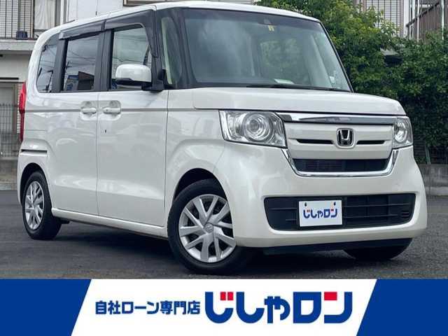 ホンダ Ｎ ＢＯＸ G L ホンダセンシング 埼玉県 2018(平30)年 8.3万km プレミアムホワイトパールⅡ (株)IDOMが運営する【じしゃロン川越店】の自社ローン専用車両になります。こちらは現金またはオートローンご利用時の価格です。自社ローンご希望の方は別途その旨お申付け下さい/純正ＳＤナビ/（AM/FM/CD/DVD/BT)/バックカメラ　/フルセグＴＶ　/ＥＴＣ　/ホンダセンシング　/衝突安全軽減ブレーキ　/車線逸脱防止装置　/片側パワースライドドア　/ＬＥＤヘッドライト　/オートライト　/純正フロアマット　/ステアリングスイッチ