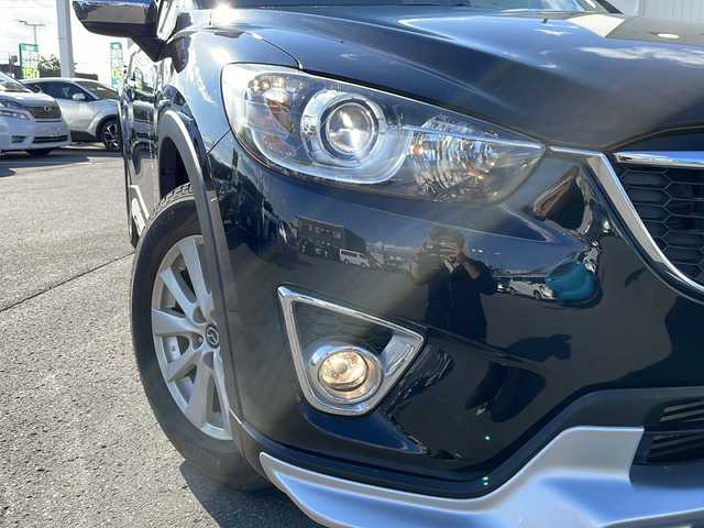 マツダ ＣＸ－５ XD 道北・旭川 2014(平26)年 7.4万km ジェットブラックマイカ ・社外８インチナビ/DVD/CD/SD/BT/フルセグTV/・DAMDエアロ/・社外フリップダウンモニター/・バックカメラ/・社外ドライブレコーダー/・ETC/・クルーズコントロール/・スマートキー/・HID/・フォグランプ/・ウィンカーミラー/・保証書/・取説