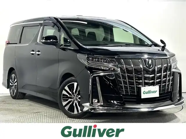 トヨタ アルファード S Cパッケージ 大阪府 2018(平30)年 2.7万km ブラック サンルーフ　モデリスタエアロ　純正１０インチナビ　デジタルインナーミラー　純正フリップダウンモニター　ＥＴＣ　後席シートヒーター　バックカメラ　ベンチレーション　メモリシート　ステアリングヒーター