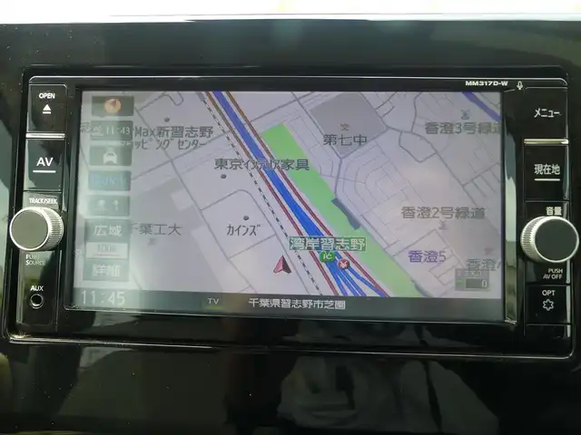 日産 デイズ X 千葉県 2020(令2)年 4.1万km スパークリングレッドM エマージェンシーブレーキ/純正SDナビ/地デジTV/【DVD/CD再生機能　Bluetooth接続】/アラウンドビューモニター/ETC/ウインカーミラー/コーナーセンサー/純正14インチアルミホイル/サイド/カーテンエアバッグ/インテリジェントキー