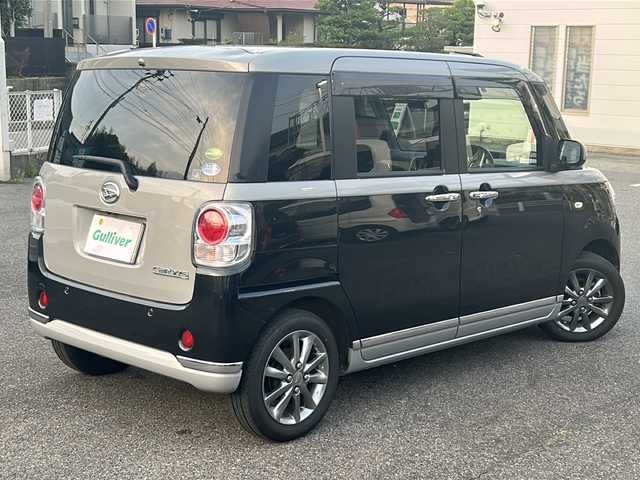 ダイハツ ムーヴ キャンバス G メイクアッフ SA Ⅱ 愛知県 2017(平29)年 5.6万km スムースグレーマイカメタリック/ブラックマイカメタリック 2トーン /禁煙車//純正ナビ・フルセグTV/　(NMZM-W67D)//ETC//全方位カメラ//ドライブレコーダー//電動格納ミラー//ステアリングスイッチ//純正14インチアルミ//LEDオートライト//両側パワースライドドア//ステアリングスイッチ//コーナーセンサー//プッシュスタート//純正フロアマット//取扱説明書//スペアキー