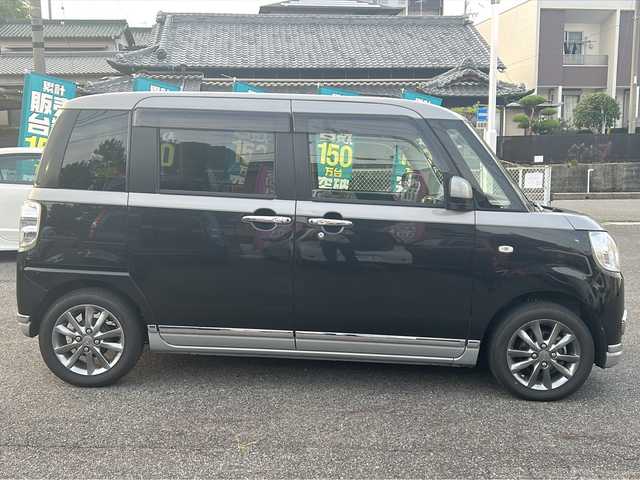 ダイハツ ムーヴ キャンバス G メイクアッフ SA Ⅱ 愛知県 2017(平29)年 5.6万km スムースグレーマイカメタリック/ブラックマイカメタリック 2トーン /禁煙車//純正ナビ・フルセグTV/　(NMZM-W67D)//ETC//全方位カメラ//ドライブレコーダー//電動格納ミラー//ステアリングスイッチ//純正14インチアルミ//LEDオートライト//両側パワースライドドア//ステアリングスイッチ//コーナーセンサー//プッシュスタート//純正フロアマット//取扱説明書//スペアキー