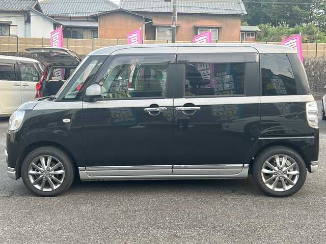 ダイハツ ムーヴ キャンバス G メイクアッフ SA Ⅱ 愛知県 2017(平29)年 5.6万km スムースグレーマイカメタリック/ブラックマイカメタリック 2トーン /禁煙車//純正ナビ・フルセグTV/　(NMZM-W67D)//ETC//全方位カメラ//ドライブレコーダー//電動格納ミラー//ステアリングスイッチ//純正14インチアルミ//LEDオートライト//両側パワースライドドア//ステアリングスイッチ//コーナーセンサー//プッシュスタート//純正フロアマット//取扱説明書//スペアキー