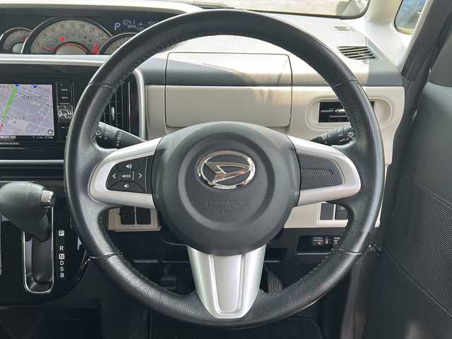 ダイハツ ムーヴ キャンバス G メイクアッフ SA Ⅱ 愛知県 2017(平29)年 5.6万km スムースグレーマイカメタリック/ブラックマイカメタリック 2トーン /禁煙車//純正ナビ・フルセグTV/　(NMZM-W67D)//ETC//全方位カメラ//ドライブレコーダー//電動格納ミラー//ステアリングスイッチ//純正14インチアルミ//LEDオートライト//両側パワースライドドア//ステアリングスイッチ//コーナーセンサー//プッシュスタート//純正フロアマット//取扱説明書//スペアキー