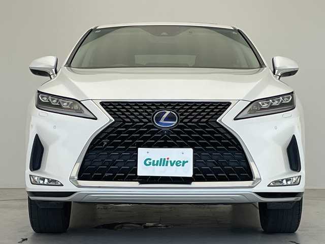 レクサス ＲＸ 450h バージョンL 愛知県 2020(令2)年 4.6万km ソニッククォーツ 純正12.3型ナビ/三眼LEDヘッドライト/全方位カメラ/サンルーフ/本革シート/レーダークルーズコントロール/電動リアゲート/パワーシート/シートヒーター/エアシート/ヘッドアップディスプレイ/コーナーセンサー/純正アルミホイール/ETC2.0/ブラインドスポットモニター/パドルシフト/ステアリングヒーター/レーンキープアシスト/オートマチックハイビーム/ドライブレコーダー/衝突軽減システム/フルセグ/CD DVD/Bluetooth/ステアリングスイッチ/スマートキー/プッシュスタート