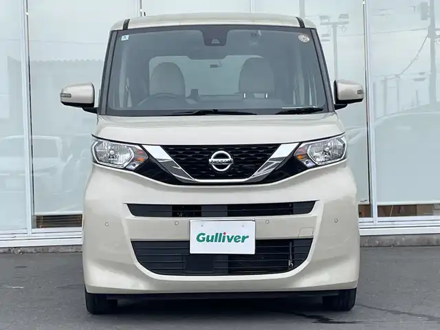 日産 ルークス X 神奈川県 2020(令2)年 2.8万km フローズンバニラパール 純正9インチナビ/Bluetooth/DVD/CD/バックカメラ/全周囲カメラ/両側パワースライドドア/前後ドライブレコーダー/ウィンカーミラー/サーキュレーター/サンシェード/スペアキー