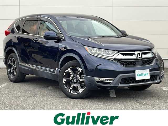 ホンダ ＣＲ－Ｖ ハイブリッド EX 岩手県 2019(平31)年 7.5万km ミッドナイトブルービームM 寒冷地仕様　純正ナビ　フルセグ　バックＣ　ＤＶＤ再生　メモリ付電動シート　ビルドインＥＴＣ２．０　ＢＳＭ　パドルシフト　レーダークルーズ　シートヒーター　ヒーター付電格ミラー　純正１８ＡＷ　スペアキー