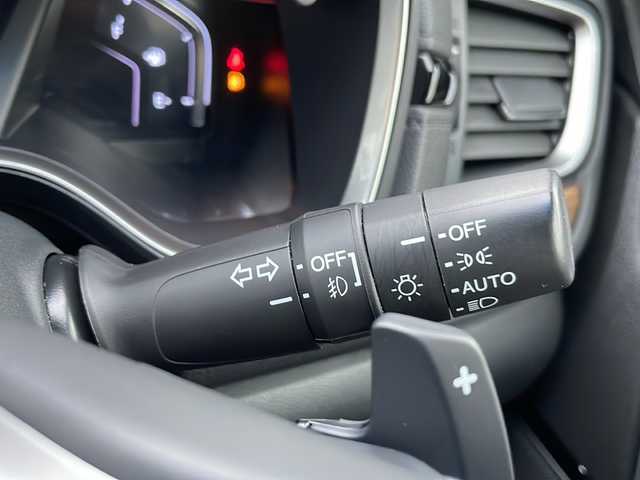 ホンダ ＣＲ－Ｖ ハイブリッド EX 岩手県 2019(平31)年 7.5万km ミッドナイトブルービームM 寒冷地仕様　純正ナビ　フルセグ　バックＣ　ＤＶＤ再生　メモリ付電動シート　ビルドインＥＴＣ２．０　ＢＳＭ　パドルシフト　レーダークルーズ　シートヒーター　ヒーター付電格ミラー　純正１８ＡＷ　スペアキー