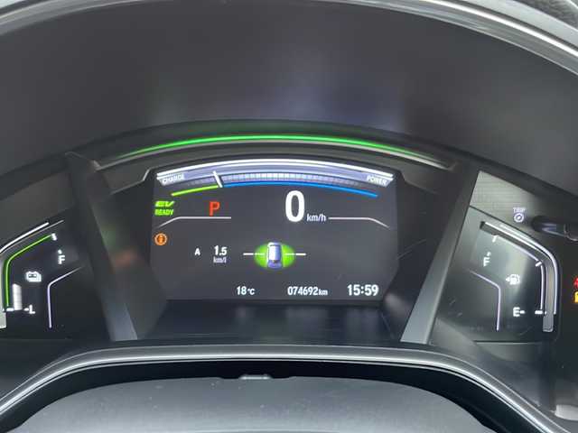 ホンダ ＣＲ－Ｖ ハイブリッド EX 岩手県 2019(平31)年 7.5万km ミッドナイトブルービームM 寒冷地仕様　純正ナビ　フルセグ　バックＣ　ＤＶＤ再生　メモリ付電動シート　ビルドインＥＴＣ２．０　ＢＳＭ　パドルシフト　レーダークルーズ　シートヒーター　ヒーター付電格ミラー　純正１８ＡＷ　スペアキー