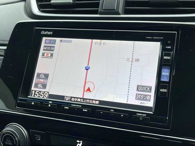 ホンダ ＣＲ－Ｖ ハイブリッド EX 岩手県 2019(平31)年 7.5万km ミッドナイトブルービームM 寒冷地仕様　純正ナビ　フルセグ　バックＣ　ＤＶＤ再生　メモリ付電動シート　ビルドインＥＴＣ２．０　ＢＳＭ　パドルシフト　レーダークルーズ　シートヒーター　ヒーター付電格ミラー　純正１８ＡＷ　スペアキー