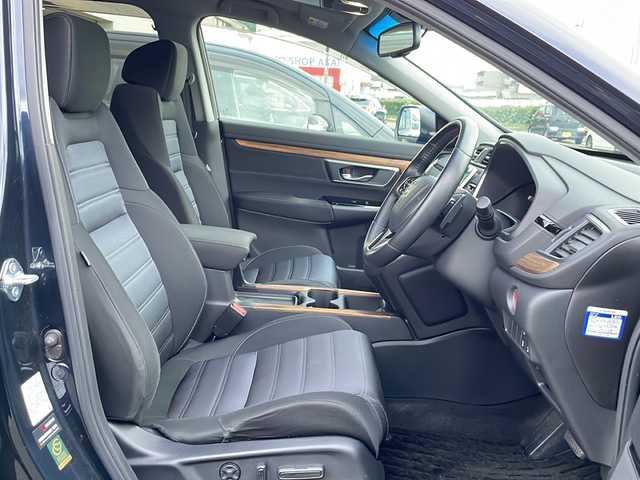 ホンダ ＣＲ－Ｖ ハイブリッド EX 岩手県 2019(平31)年 7.5万km ミッドナイトブルービームM 寒冷地仕様　純正ナビ　フルセグ　バックＣ　ＤＶＤ再生　メモリ付電動シート　ビルドインＥＴＣ２．０　ＢＳＭ　パドルシフト　レーダークルーズ　シートヒーター　ヒーター付電格ミラー　純正１８ＡＷ　スペアキー