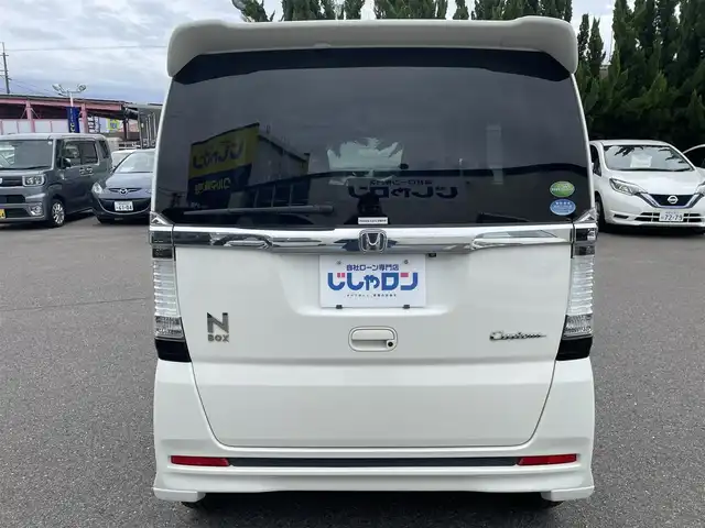 ホンダ Ｎ ＢＯＸ カスタム G SSパッケージ 和歌山県 2014(平26)年 9.6万km プレミアムホワイトパール (株)IDOMが運営する【じしゃロン和歌山店】の自社ローン専用車両になります。こちらは現金またはオートローンご利用時の価格です。自社ローンご希望の方は別途その旨お申付け下さい/純正ナビ/ワンセグテレビ/Bluetooth/DVD/バックカメラ/アイドリングストップ/ウィンカーミラー/ドアバイザー/プッシュスタート/両側パワースライドドア/HIDヘッドライト/オートライト/ETC/スマートキー