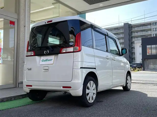 マツダ フレアワゴン XS 高知県 2015(平27)年 6.4万km ホワイトパール 社外７インチナビ/・フルセグＴＶ/。Ｂｌｕｅｔｏｏｔｈオーディオ/・ＣＤ／ＤＶＤ/ＥＴＣ/両側パワースライドドア/衝突被害軽減ブレーキ/オートライト/ワンオーナー/純正フロアマット