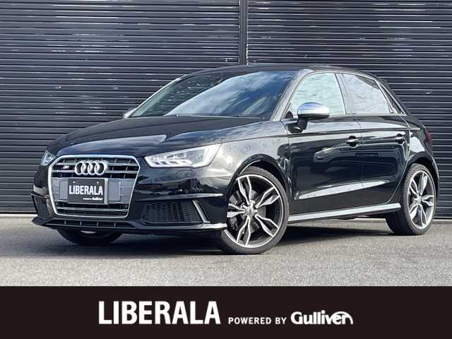 アウディ Ｓ１ スポーツバック 静岡県 2016(平28)年 5.3万km ミトスブラックメタリック BOSEサウンド/インテリアライト/スポーツシート/アルミ調ドアミラーハウジング/プライバシーガラス/MMIナビ/(Bluetooth/DVD/CD/FM/ワンセグ)/ESC/ドライバーインフォメーションシステム/ドライブセレクト/アルミホイール5アームフェセットデザインコントラストグレー/オートマチックエアコンディショナー/HID/純正フロアマット/ETC/ドライブレコーダー/保証書/取扱説明書