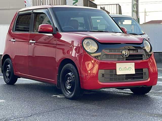 ホンダ Ｎ ＯＮＥ G Lパッケージ 岡山県 2013(平25)年 18.2万km ミラノレッド 登録時走行距離181788km/社外SDナビ/(AM/FM/DISC/TV/BT)/ETC/アイドリングストップ/社外サウンド/(carrozzeria)/プッシュスタート/スマートキー/スペアキー/純正14インチアルミホイール/シートカバー/パワーウィンドウ/パワーステアリング/キセノンヘッドライト