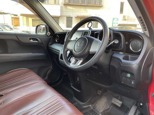 ホンダ Ｎ ＯＮＥ G Lパッケージ 岡山県 2013(平25)年 18.2万km ミラノレッド 登録時走行距離181788km/社外SDナビ/(AM/FM/DISC/TV/BT)/ETC/アイドリングストップ/社外サウンド/(carrozzeria)/プッシュスタート/スマートキー/スペアキー/純正14インチアルミホイール/シートカバー/パワーウィンドウ/パワーステアリング/キセノンヘッドライト