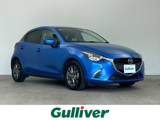 マツダ デミオ 15Sツーリング 千葉県 2019(平31)年 4.9万km ダイナミックブルーマイカ 禁煙車/純正ナビ/フルセグＴＶ/CD＆DVD/スマートシティブレーキサポート/ブラインドスポットモニター/レーンキープアシスト/シートヒーター/全方位カメラ　/ヘッドアップディスプレイ/ＥＴＣ　/電動格納サイドミラー　/前後コーナーセンサー/シートリフター　/ＬＥＤヘッドライト　/フォグランプ/アイドリングストップ/ウィンカーミラー/プッシュスタート/ISOFIX