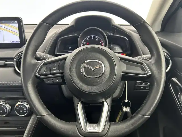 マツダ デミオ 15Sツーリング 千葉県 2019(平31)年 4.9万km ダイナミックブルーマイカ 禁煙車/純正ナビ/フルセグＴＶ/CD＆DVD/スマートシティブレーキサポート/ブラインドスポットモニター/レーンキープアシスト/シートヒーター/全方位カメラ　/ヘッドアップディスプレイ/ＥＴＣ　/電動格納サイドミラー　/前後コーナーセンサー/シートリフター　/ＬＥＤヘッドライト　/フォグランプ/アイドリングストップ/ウィンカーミラー/プッシュスタート/ISOFIX