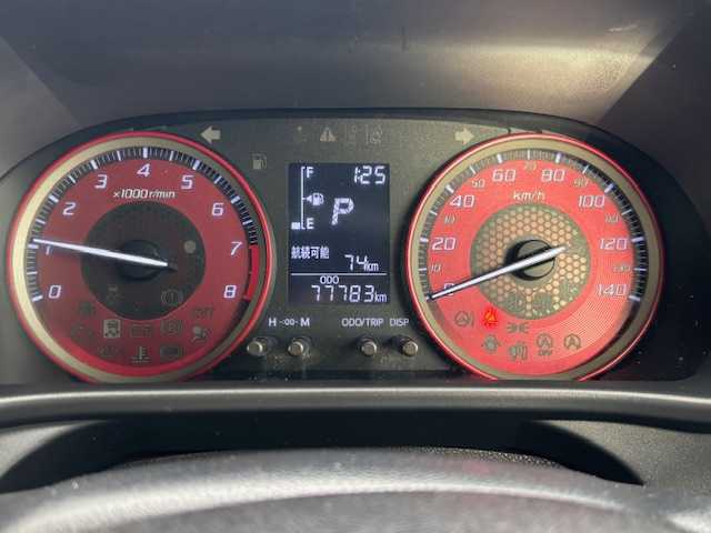 ダイハツ キャスト スポーツ SAⅡ 宮城県 2017(平29)年 7.8万km ブラックマイカメタリック 登録時走行距離７７７８３ｋｍ/Pスタート/コーナーセンサー(後)/レーダーセンサー(前)/LEDヘッドライト/フォグランプ/タイヤ【ブリヂストン・セイバーリングSL201】22年製/ステアリングリモコン/アイドリングストップ/横滑り防止/衝突軽減ブレーキ/車線逸脱警報/盗難防止装置/ABS/パワステ/パワーウインドウ/ETC/ドライブレコーダー/ベンチシート/社外ゴム製フロアマット/オートライト/パドルシフト/純正フルエアロ(F/S/R)/AM・FM/SD/iPad/TV/USB/CD/DVD