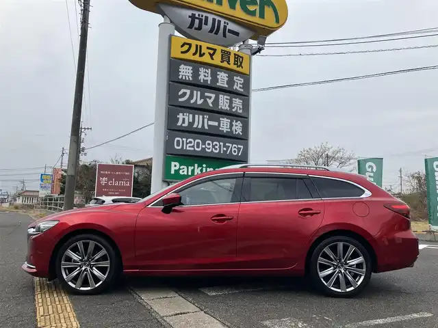 マツダ マツダ６ワゴン XD Lパッケージ 広島県 2019(令1)年 4.4万km ソウルレッドクリスタルM スマートブレーキサポート/マツダコネクトナビ/360度モニター/ホワイトレザーシート/4WD車/シートヒーター（運転席・助手席）/ベンチレーションシート（運転席・助手席）/パワーシート（運転席・助手席）/フルセグTV/Bluetooth/ステアリングヒーター/レーダークルーズ/ヘッドアップディスプレイ/ブラインドスポットモニタリング/レーンキープアシスト/ルーフレール/新車保証書/取扱説明書/スペアキー