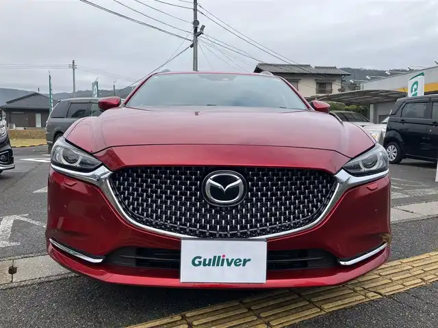 マツダ マツダ６ワゴン XD Lパッケージ 広島県 2019(令1)年 4.4万km ソウルレッドクリスタルM スマートブレーキサポート/マツダコネクトナビ/360度モニター/ホワイトレザーシート/4WD車/シートヒーター（運転席・助手席）/ベンチレーションシート（運転席・助手席）/パワーシート（運転席・助手席）/フルセグTV/Bluetooth/ステアリングヒーター/レーダークルーズ/ヘッドアップディスプレイ/ブラインドスポットモニタリング/レーンキープアシスト/ルーフレール/新車保証書/取扱説明書/スペアキー