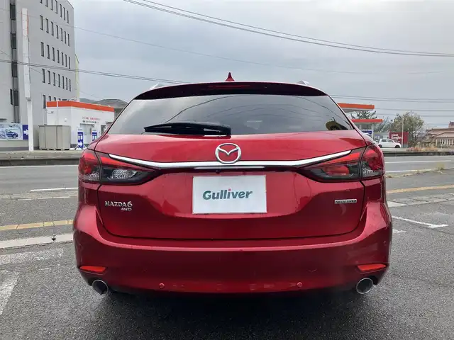 マツダ マツダ６ワゴン XD Lパッケージ 広島県 2019(令1)年 4.4万km ソウルレッドクリスタルM スマートブレーキサポート/マツダコネクトナビ/360度モニター/ホワイトレザーシート/4WD車/シートヒーター（運転席・助手席）/ベンチレーションシート（運転席・助手席）/パワーシート（運転席・助手席）/フルセグTV/Bluetooth/ステアリングヒーター/レーダークルーズ/ヘッドアップディスプレイ/ブラインドスポットモニタリング/レーンキープアシスト/ルーフレール/新車保証書/取扱説明書/スペアキー