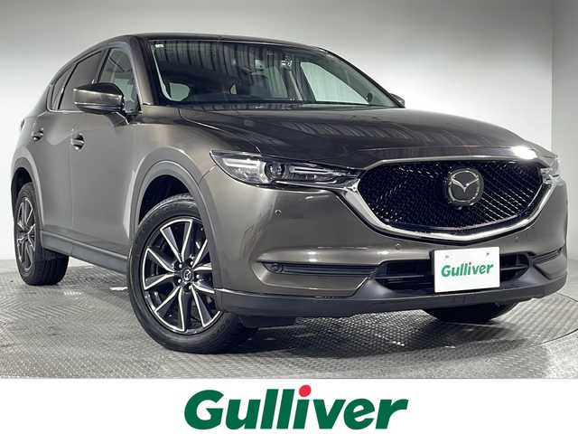 マツダ ＣＸ－５ XD Lパッケージ 神奈川県 2018(平30)年 5.1万km チタニウムフラッシュマイカ マツダコネクト7型SDナビゲーション/フルセグ　CD DVD　AM FM Bluetooth　USB　AUX/360度ビューモニター/BOSEサウンドシステム/電動リアゲート/アドバンストスマートシティブレーキサポート/後退時スマートシティブレーキサポート/誤発進抑制機能/スマートシティブレーキサポート/レーダークルーズコントロール/ブラインドスポットモニタリング/車線逸脱警報システム/レーンキープアシストシステム/リアパーキングセンサー/ドライバーアテンションアラート/オートハイビーム/標識認識システム/クリアランスソナー/アイドリングストップ/電子パーキング/オートホールド/革シート/全席シートヒーター/前席パワーシート