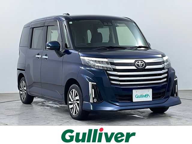 トヨタ ルーミー カスタムG 道央・札幌 2021(令3)年 3万km レーザーブルークリスタルシャイン ・４ＷＤ/・スマートアシスト/・アクティブクルーズコントロール/・純正メモリナビ/・ＤＶＤ・ＣＤ・ＳＤ・ＢＴ・フルセグＴＶ/・バックカメラ/・両側パワースライドドア（予約付き）/・ステアリングスイッチ/・前後ドライブレコーダー/・前席シートヒーター/・スマートキーＸ２/・純正エンジンスターター/・ワイパーデアイサー/・コーナーセンサー/・LEDヘッドライト/・オートライト/・ドアバイザー/・ウィンカーミラー