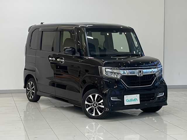 ホンダ Ｎ ＢＯＸ カスタム G L ホンダセンシング 新潟県 2018(平30)年 2.8万km クリスタルブラックパール 4WD/純正SDナビ(VXM-165VFi)/CD/DVD/フルセグテレビ/SDミュージックサーバー/バックカメラ/ETC/ドライブレコーダー/衝突被害軽減ブレーキ/レーンキープアシスト/レーダークルーズコントロール/ベンチシート/シートヒーター /ステアリングスイッチ/スマートキー/プッシュスタート/LEDヘッドライト/オートライト/フォグランプ/純正14インチアルミホイール