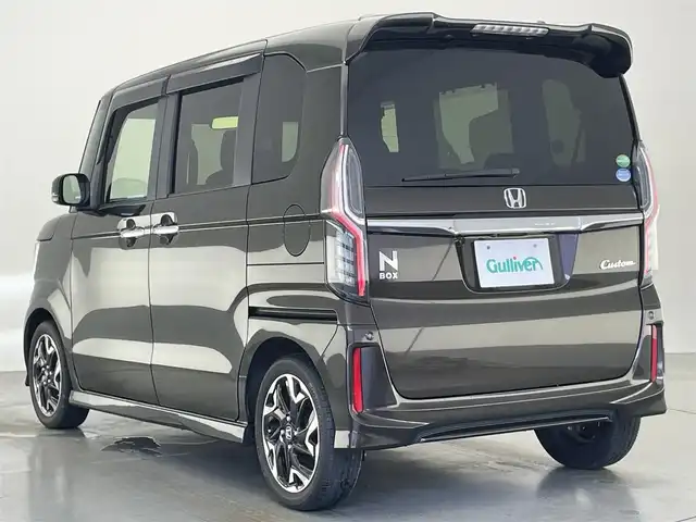 ホンダ Ｎ ＢＯＸ カスタム G L ターボ ホンダセンシング 愛知県 2019(令1)年 5.8万km プレミアムグラマラスブロンズP 純正８型ナビ　フルセグＴＶ　Ｂｌｕｅｔｏｏｔｈ　ハーフレザー　シートヒーター　両側パワースライドドア　ホンダセンシング　衝突軽減　追従クルコン　ハンドル支援　バックカメラ　ＬＥＤオートライト　禁煙車