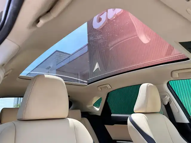 レクサス ＮＸ 300h Iパッケージ 宮城県 2015(平27)年 8.5万km ソニックチタニウム パノラマルーフ/プリクラッシュセーフティシステムセット/・ミリ波レーダー式プリクラッシュセーフティシステム/・レーダークルーズコントロール/レーンディパーチャーアラートセット/・ステアリング制御付レーンディパーチャーアラート/・オートマチックハイビーム/ソナーセット/・クリアランスソナー/・バックソナー/＝＝＝/純正ナビ/・CD/DVD/・Bluetooth/・フルセグTV/サイドカメラ/バックカメラ/ビルトインETC/ドライブレコーダー/L_texシート（合皮）/シートヒーター/パワーシート（運転席メモリー機能付）/革巻きステアリング/ステアリングヒーター/パドルシフト/ステアリングスイッチ/電動パーキングブレーキ/ブレーキホールド/角型3眼LEDヘッドランプ/フォグランプ/オートライト/スマートキー＆プッシュスタート/電動格納ミラー/純正17インチAW/純正フロアマット/トノカバー/W/サイド/カーテンエアバッグ
