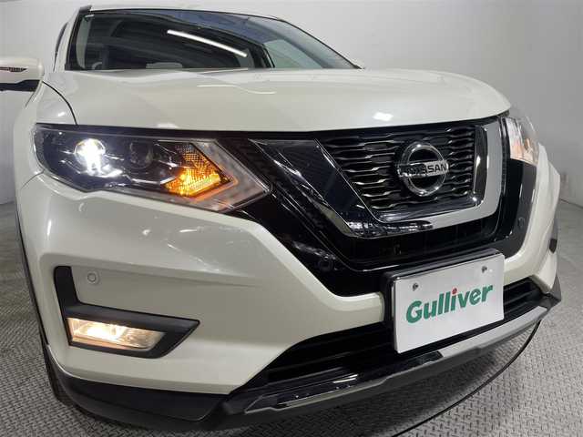 日産 エクストレイル 20Xi 大阪府 2019(平31)年 2.7万km ブリリアントホワイトパール ProPILOT 純正9incナビ(フルセグ/DVD再生/Bluetooth) 360カメラ ETC デジタルインナーミラー 革シート 電動リアゲート 衝突軽減 レーダーC BSM クリアランスソナー