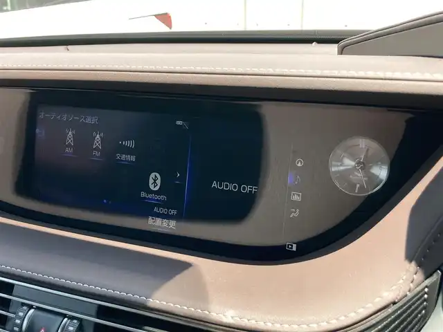 レクサス ＬＳ 500h Iパッケージ 静岡県 2018(平30)年 5万km ソニックアゲート ムーンルーフ/純正12.3型ナビ/　(Bluetooth/DVD/Blu-ray)/フルセグTV/パノラミックビューモニター/ビルトインETC2.0/レーダークルーズコントロール/クリアランスソナー/セーフティシステムプラスA/・プリクラッシュセーフティシステム/・レーンチェンジアシスト/・ドライバー異常時停車支援システム/・アダプティブハイビームシステム/・ロードサインアシスト/・先行車発進告知機能/・フロントクロストラフィックアラート/・レーントレーシングアシスト/LEDヘッドランプ/本革巻きステアリング/パドルシフト/本革シート/前席パワーシート/前席シートヒーター/ベンチレーション/プレミアムサウンドシステム/純正19インチアルミホイール/スマートエントリー/スタートシステム/禁煙車/カードキー有