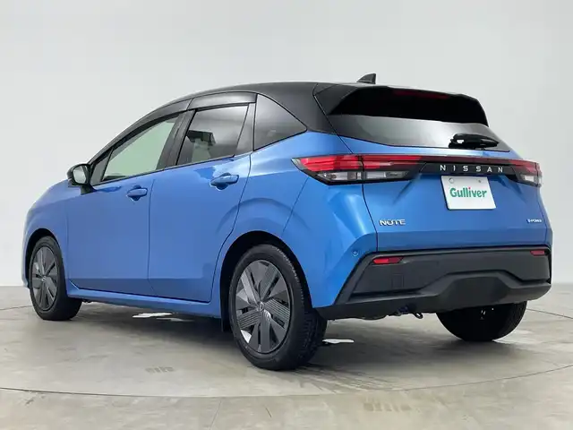 日産 ノート X 鹿児島県 2021(令3)年 2.2万km 青Ⅱ ワンオーナー/純正９型ナビ/（AM/FM/CD/DVD/Bluetooth）/プロパイロット/アラウンドビューモニター/ブラインドスポットモニター/インテリジェントルームミラー/ETC2.0/ドライブレコーダー/コーナーセンサー/レーンキープアシスト/盗難防止装置/オートライト/LEDヘッドライト/衝突被害軽減システム/純正ドアバイザー