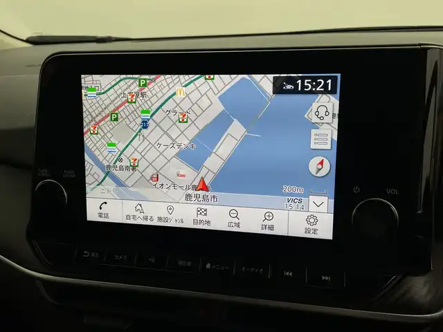 日産 ノート X 鹿児島県 2021(令3)年 2.2万km 青Ⅱ ワンオーナー/純正９型ナビ/（AM/FM/CD/DVD/Bluetooth）/プロパイロット/アラウンドビューモニター/ブラインドスポットモニター/インテリジェントルームミラー/ETC2.0/ドライブレコーダー/コーナーセンサー/レーンキープアシスト/盗難防止装置/オートライト/LEDヘッドライト/衝突被害軽減システム/純正ドアバイザー
