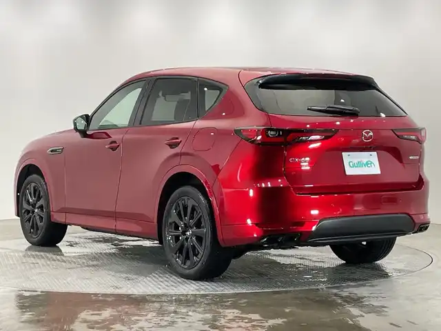 マツダ ＣＸ－６０ XD HV プレミアムスポーツ 栃木県 2022(令4)年 1.5万km ソウルレッドクリスタルM ディーゼル/ターボ/４WD/メモリーナビ/（Bluetooth/USB/フルセグTV）/ＢＯＳＥサウンド/全方位カメラ/衝突軽減ブレーキ/ETC/前後ドライブレコーダー/前後コーナーセンサー/ハーフレザーシート/メモリーパワーシート/シートヒーター/シートエアコン/オートライト/LEDヘッドライト/横滑り防止装置/フォグランプ/パドルシフト/プッシュスタート/スマートキー/電動格納ミラー/電動リヤゲート/純正アルミホイール/純正フロアマット