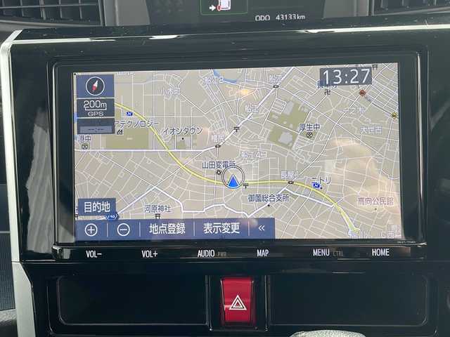 トヨタ ルーミー カスタムG－T 三重県 2021(令3)年 4.4万km パールホワイトⅢ 純正９インチナビ/フルセグTV/ｂｌｕｅｔｏｏｔｈ/ＣＤ，ＤＶＤ再生機能/バックカメラ/オートホールド/前席シートヒーター/両側電動スライドドア/衝突軽減ブレーキ/アイドリングストップ/コーナーセンサー/レーダークルーズコントロール/ステアリングスイッチ/エンジンプッシュスタート/社外前後ドライブレコーダー/スペアキー