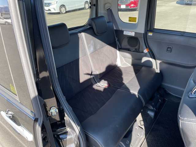 ダイハツ タント カスタムRSトップED VS SAⅢ 山梨県 2019(令1)年 7.1万km ブラックマイカメタリック 純正ＳＤナビ　/フルセグＴＶ　/全方位カメラ　/ＥＴＣ　/Ｂｌｕｅｔｏｏｔｈ／ＣＤ／ＵＳＢ　/ハーフレザーシート　/運転席シートヒーター　/両側パワースライドドア　/ＡＢＳ　/横滑り防止装置　/盗難防止装置　/オートライト