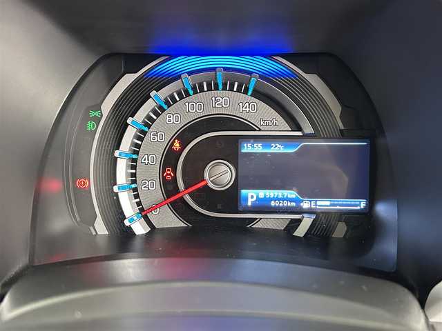 スズキ ハスラー HYBRID X 福岡県 2024(令6)年 0.6万km オフブルーM 純正９型ＤＡナビ（ＢＴ，フルセグＴＶ）　/全方位カメラ　/アダプティブクルーズコントロール　/コーナーセンサー　/衝突被害軽減ブレーキ　/レーンキープ　/アイドリングストップ　/シートヒーター　/純正１５インチＡＷ