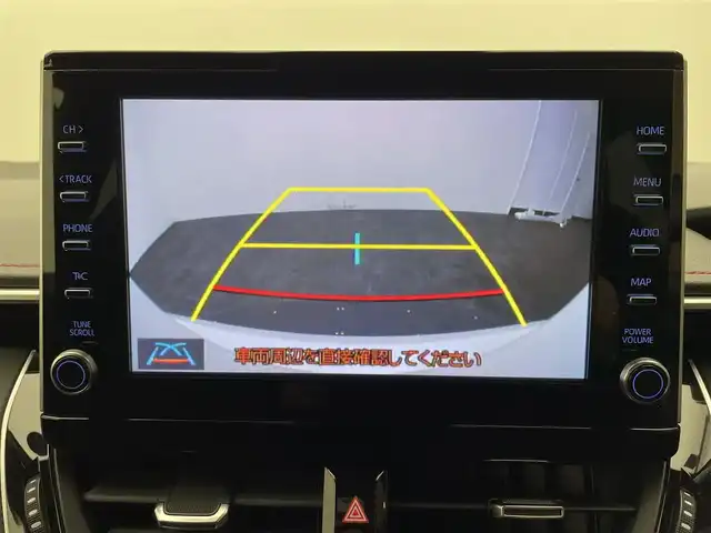 トヨタ カローラ スポーツ ハイブリッドG Z 愛媛県 2021(令3)年 2万km アティチュードブラックマイカ/プラチナホワイトパールマイカ 純正ディスプレイオーディオ/（ＢＴ／ラジオ／ミラーキャスト）/ＴＲＤエアロ　/ＬＥＤライト　/社外レーダー/バックカメラ　/前後ドラレコ　/Ｄ／Ｎシートヒーター　/純正１８インチアルミ　/ＥＴＣ