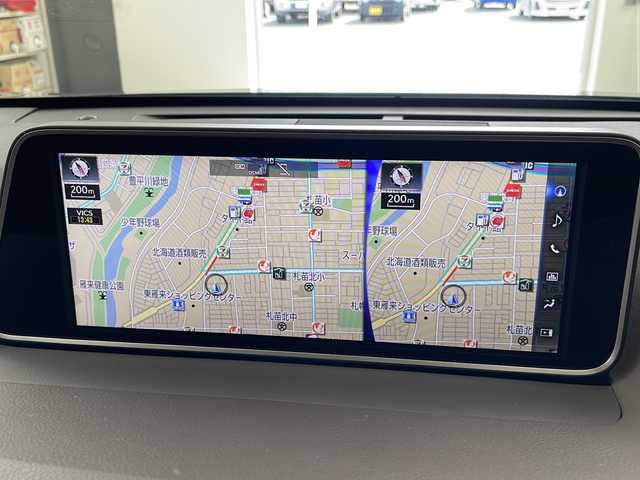 レクサス ＲＸ 450hL 道央・札幌 2018(平30)年 4.3万km グラファイトブラックガラスフレーク ・4WD/・Lexus Safety System/・プリクラッシュセーフティ/・レーンキーピングアシスト/・オートマチックハイビーム、/・レーダークルーズコントロール/・サンルーフ/・純正12.3インチワイドディスプレイ/・ナビ/フルセグTV/BT/USB/BD/・パノラミックビューモニター/・ステアリングヒーター/・パワーバックドア/・オートブレーキホールド/・ヘッドアップディスプレイ/・ETC2.0/・D.N席パワーシート/・本革/エアーシート/シートヒーター/・LEDヘッドライト/オートライト/・前後クリアランスソナー