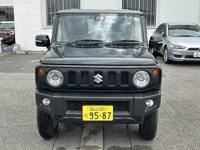 スズキ ジムニー XC 富山県 2022(令4)年 2.4万km ブルーイッシュブラックパール3 ワンオーナー/９インチ社外メモリナビ（X9NXL）/フルセグテレビ/アイドリングストップ/ウィンカーミラー/サイドミラーウォッシャー/サイドミラーヒーター/クルーズコントロール/ドアバイザー/プッシュスタート/スマートキー/ETC/LEDヘッドライト/フォグランプ/衝突軽減/車線逸脱警報/シートヒーター/オートライト/オートハイビーム/Bluetooth/純正フロアマット/ドアバイザー/保証書・取説・ナビ取説/スペアキー（スマートキー）
