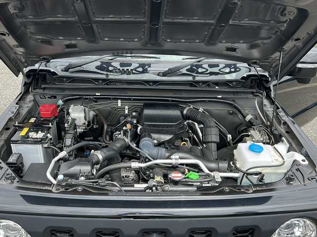 スズキ ジムニー XC 富山県 2022(令4)年 2.4万km ブルーイッシュブラックパール3 ワンオーナー/９インチ社外メモリナビ（X9NXL）/フルセグテレビ/アイドリングストップ/ウィンカーミラー/サイドミラーウォッシャー/サイドミラーヒーター/クルーズコントロール/ドアバイザー/プッシュスタート/スマートキー/ETC/LEDヘッドライト/フォグランプ/衝突軽減/車線逸脱警報/シートヒーター/オートライト/オートハイビーム/Bluetooth/純正フロアマット/ドアバイザー/保証書・取説・ナビ取説/スペアキー（スマートキー）